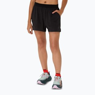 Дамски къси панталони за бягане ASICS Fujitrail Elite performance black