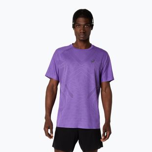 Мъжки ASICS Metarun SS Top тениска за бягане edo purple