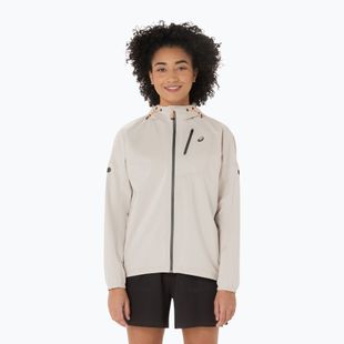 Дамско яке за бягане ASICS Fujitrail Elite Waterproof cream