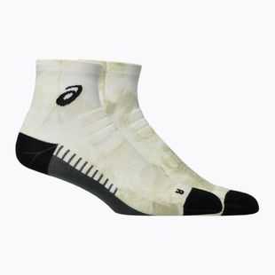 ASICS Performance Run Quarter чорапи блестящо бяло/стриквено бяло