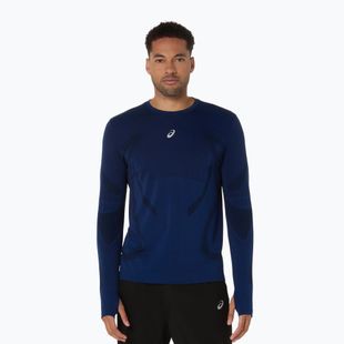 Мъжки ASICS Road Seamless LS midnight за бягане с дълъг ръкав