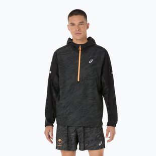 ASICS мъжко яке за бягане Fujitrail Packable Windbreaker performance black