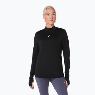 Дамски ASICS Road Winter Seamless performance черен тичане с дълъг ръкав