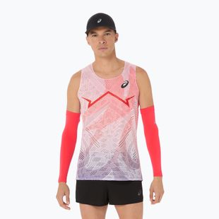 Мъжки ASICS Metaspeed Singlet флаш червена тениска за бягане