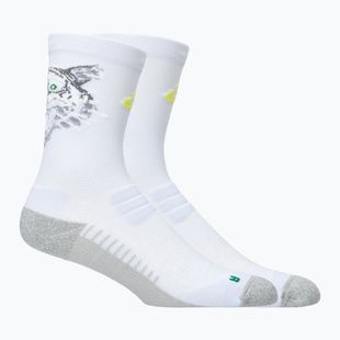 Чорапи ASICS Performance Run Crew waterscape / electric lime