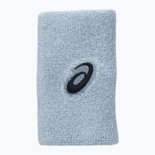 Накитници ASICS Wrist Band Long 2 бр. grey/blue