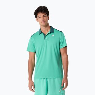 Мъжка поло тениска ASICS Court Polo aurora green