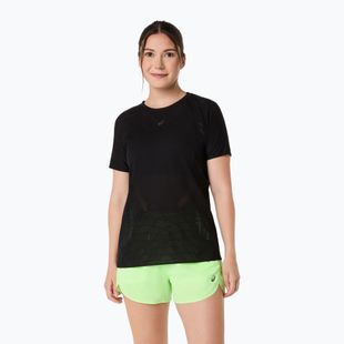 Дамска тениска за бягане ASICS Metarun SS Top performance black