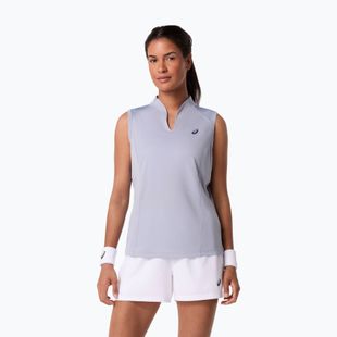 Дамска тениска за тенис ASICS Court Tank W grey/blue