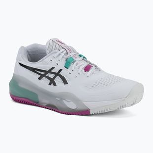 Мъжки тенис обувки ASICS Gel-Resolution X Clay white/aurora green