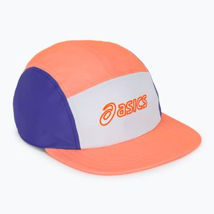 Шапка с козирка ASICS Performance Running 5 Panel sun coral/brilliant white
