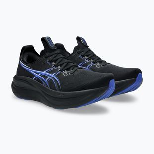 Мъжки обувки за бягане ASICS Gel-Nimbus 28 black/neon blue