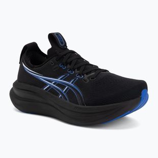 Мъжки обувки за бягане ASICS Gel-Nimbus 28 black/neon blue