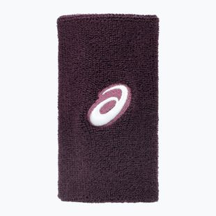 Хавлиени ленти за китка ASICS Wrist Band Long 2 pcs. dark aubergine