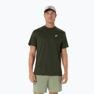 Мъжка тениска/фланелка за тенис ASICS Court Top vintage khaki