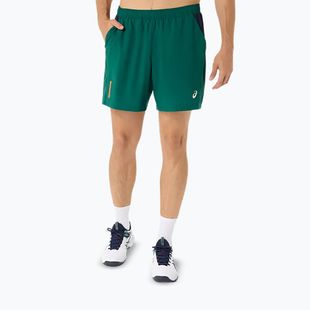 Мъжки тенис шорти ASICS Padel Court 7IN jewel green