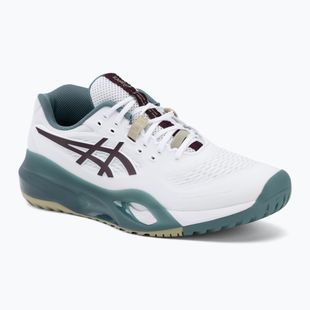 Мъжки обувки за тенис ASICS Gel-Resolution X white/dark aubergine