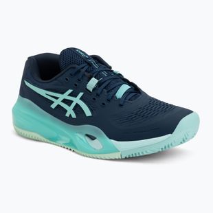 Мъжки обувки за тенис ASICS Gel-Resolution X Clay night sky/illuminate mint