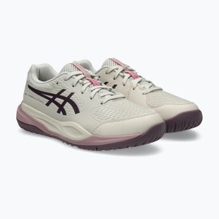 Детски обувки за тенис ASICS Gel-Resolution X GS soft oat/dark aubergine
