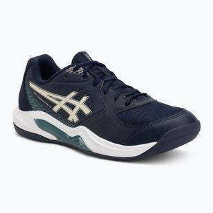 Мъжки обувки за тенис ASICS Gel-Dedicate 9 Indoor midnight/oatmeal