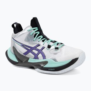 Мъжки обувки за волейбол ASICS Metarise 2 white/radiant amethyst