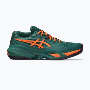 Мъжки обувки за падел Asics Gel-Resolution X Padel Jewel Green/Energy Orange