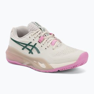 Дамски обувки за падел Asics Gel-Resolution X Padel Soft Oat/Jewel Green
