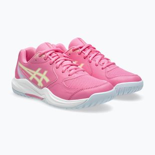 Детски обувки за тенис ASICS Gel-Dedicate 9 GS dragon fruit/soft yellow