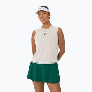 Дамска тениска/фланелка за тенис ASICS Game Sleeveless Top W soft oat