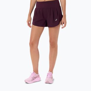 Дамски шорти за бягане Asics Road 3.5In Short Dark Aubergine