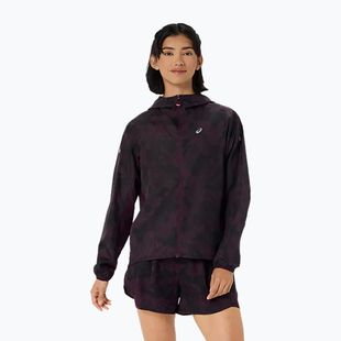 Дамско яке за бягане Asics Fujitrail Packable Jacket dark aubergine