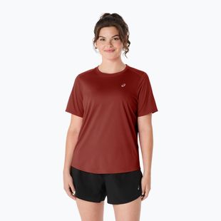 Дамска тениска за бягане ASICS Core Ss Top singed red
