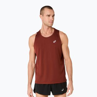 Мъжка тениска за бягане ASICS Core Singlet singed red