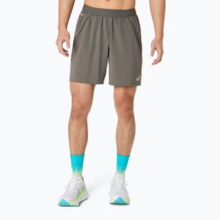 Мъжки шорти за бягане Asics Road 2-N-1 7In Short Truffle Grey
