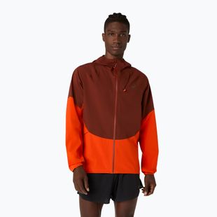 Мъжко яке за бягане ASICS Metarun Legend Jacket cherry tomato/singed red