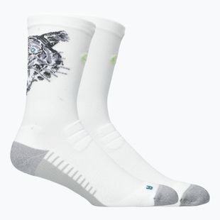 Чорапи ASICS Performance Run Crew brilliant white/illuminate yellow/f.eal