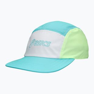 Шапка с козирка Asics Performance Running 5 Panel Cap Energy Aqua/White