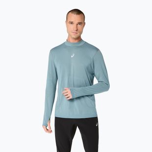 Мъжки термоактивен суитшърт ASICS Road Winter Seamless Top foggy teal