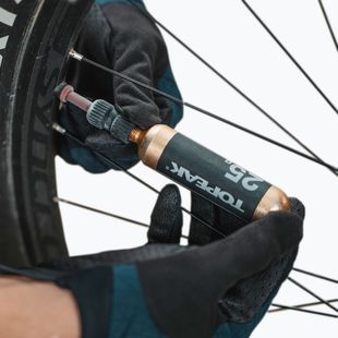 Велосипедна помпа Topeak Nano AirBooster CO2 черна T-TNAB-1