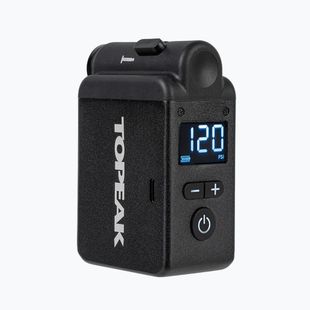 Topeak E-Booster Digital 7.4V/600mAh 120psi велосипедна помпа сива