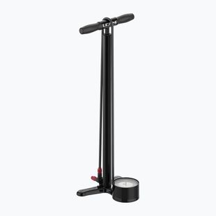 Lezyne Alloy Floor Drive 3.5 велосипедна помпа 220psi сатенено черно