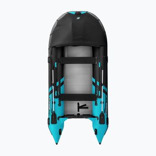 Седемместна надуваема лодка Gladiator C420 AL black/turquoise
