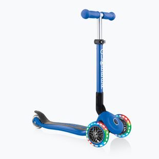 Globber Junior Сгъваеми светлини детска триколка морско синьо