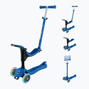 Детска триколка Globber Go.Up Sporty Lights тъмносиня