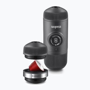 Преносима кафемашина Wacaco Nanopresso 80 ml + черен адаптер NS