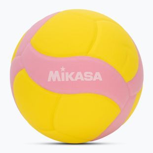 Волейболна топка Mikasa VS220W yellow/pink