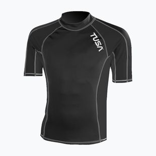 Мъжка тениска за плуване TUSA Black rashguard