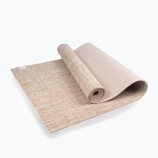 Постелка за йога Myga Jute 5 mm beige