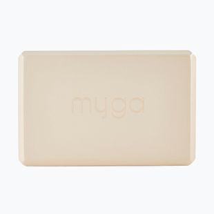 Йога блок Myga Foam Block бежов