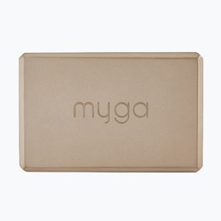 Куб за йога Myga Foam Block кафяв